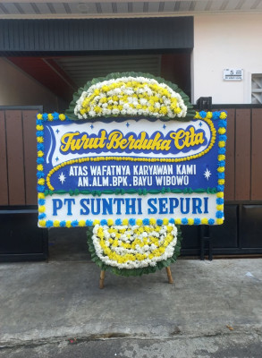 Papan Bunga Duka di Aceh Tamiang