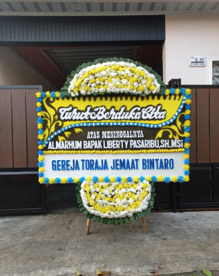 Papan Bunga Duka di Aceh Tamiang