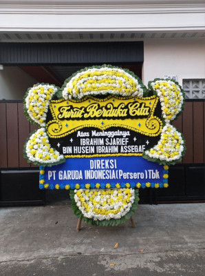 Papan Bunga Duka di Aceh Tamiang