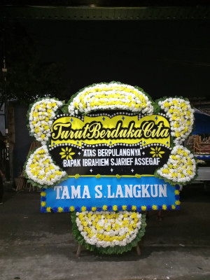 Papan Bunga Duka di Aceh Tamiang