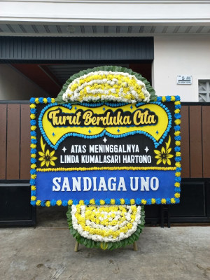 Papan Bunga Duka di Aceh Tamiang